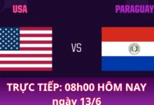 بث مباشر لمباراة كرة القدم في كأس العالم 2026: الولايات المتحدة الأمريكية ضد باراغواي (8:00 صباحًا، 13 يونيو)