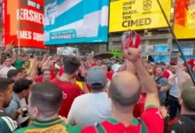 جمهور المغرب يشعل ساحة 'تايمز سكوير' قبل مواجهة البرازيل في كأس العالم 2026 (فيديو)