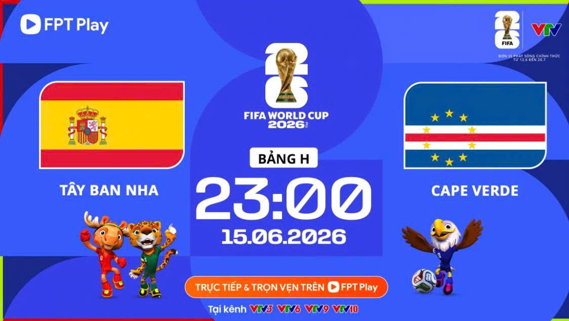 رابط البث المباشر لمباراة إسبانيا ضد الرأس الأخضر (المجموعة الثامنة، كأس العالم 2026)