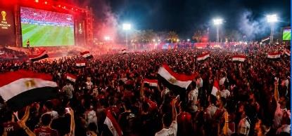 كأس العالم 2026 | أجواء مونديالية من قلب العاصمة الإدارية الجديدة (صور)