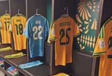 كأس العالم 2026.. قمصان جنوب أفريقيا تزين الملعب قبل مواجهة المكسيك الافتتاحية