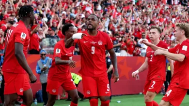 كندا تتعادل مع البوسنه 1-1 وتحصل علي اول نقطه في كاس العالم