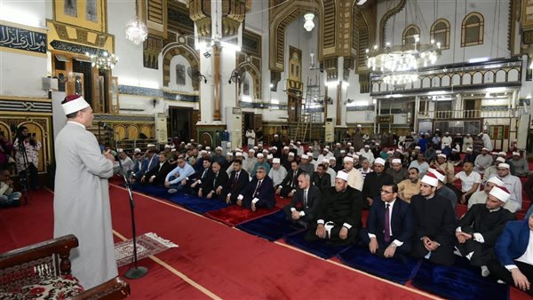 محافظ الدقهلية يشهد احتفال الأوقاف بليلة رأس السنة الهجرية في مسجد النصر