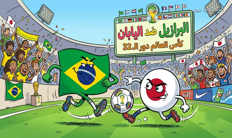 موعد مباراة البرازيل واليابان غداً في كأس العالم 2026 والقنوات الناقلة والتشكيل المتوقع