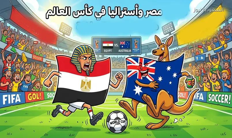 موعد مباراة مصر وأستراليا في دور الـ 32 بمونديال 2026 وتردد القناة الناقلة