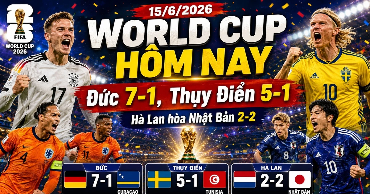 نتائج كأس العالم 2026 اليوم، 15 يونيو: ألمانيا والسويد تحققان فوزاً كبيراً.