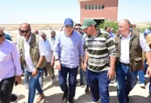 وزير الري يتفقد حالة المنظومة المائية بالإسكندرية