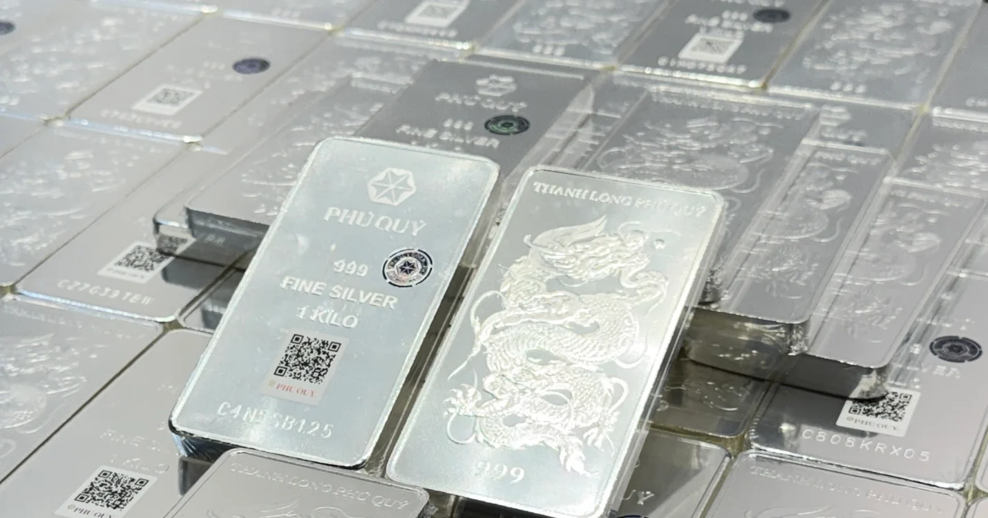 سعر الفضة اليوم 2 يوليو 2026 زيادة سبائك الفضة فوق مليوني دونغ فيتنامي بتعافي السوق العالمية