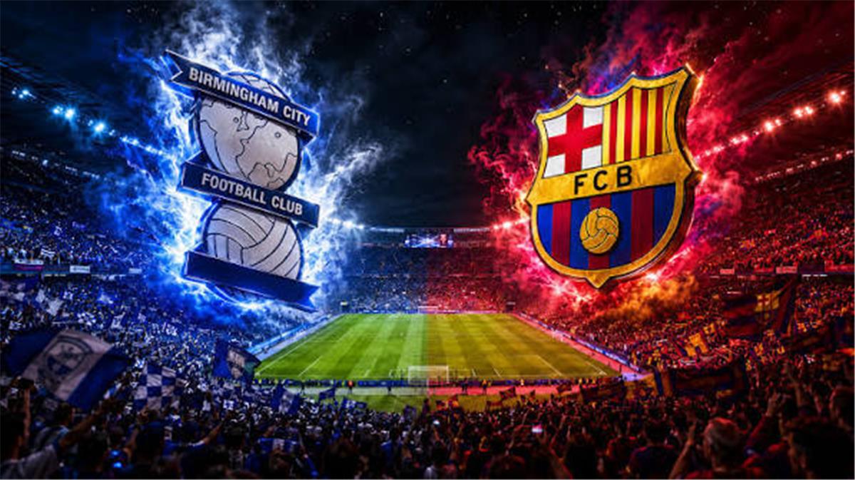 القنوات الناقلة لمباراة برشلونة وبرمنجهام سيتي الودية اليوم وموعد المباراة
