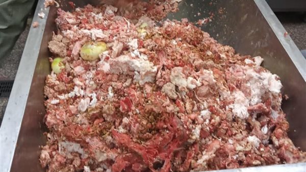 ضربة قوية لمافيا الغش التجاري بضبط 410 كيلو لحوم ورنجة ودواجن مجهولة المصدر في الغربية