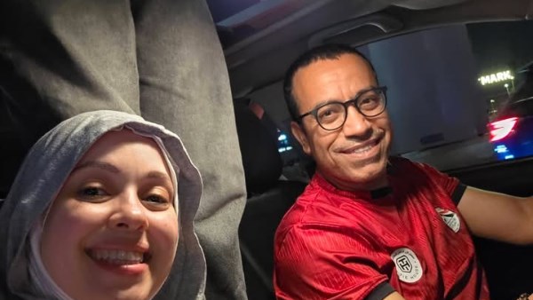 زوجة سامح حسين تحتفل بتأهل منتخب مصر: الفرحة حلوة.. ربنا يديمها نعمة