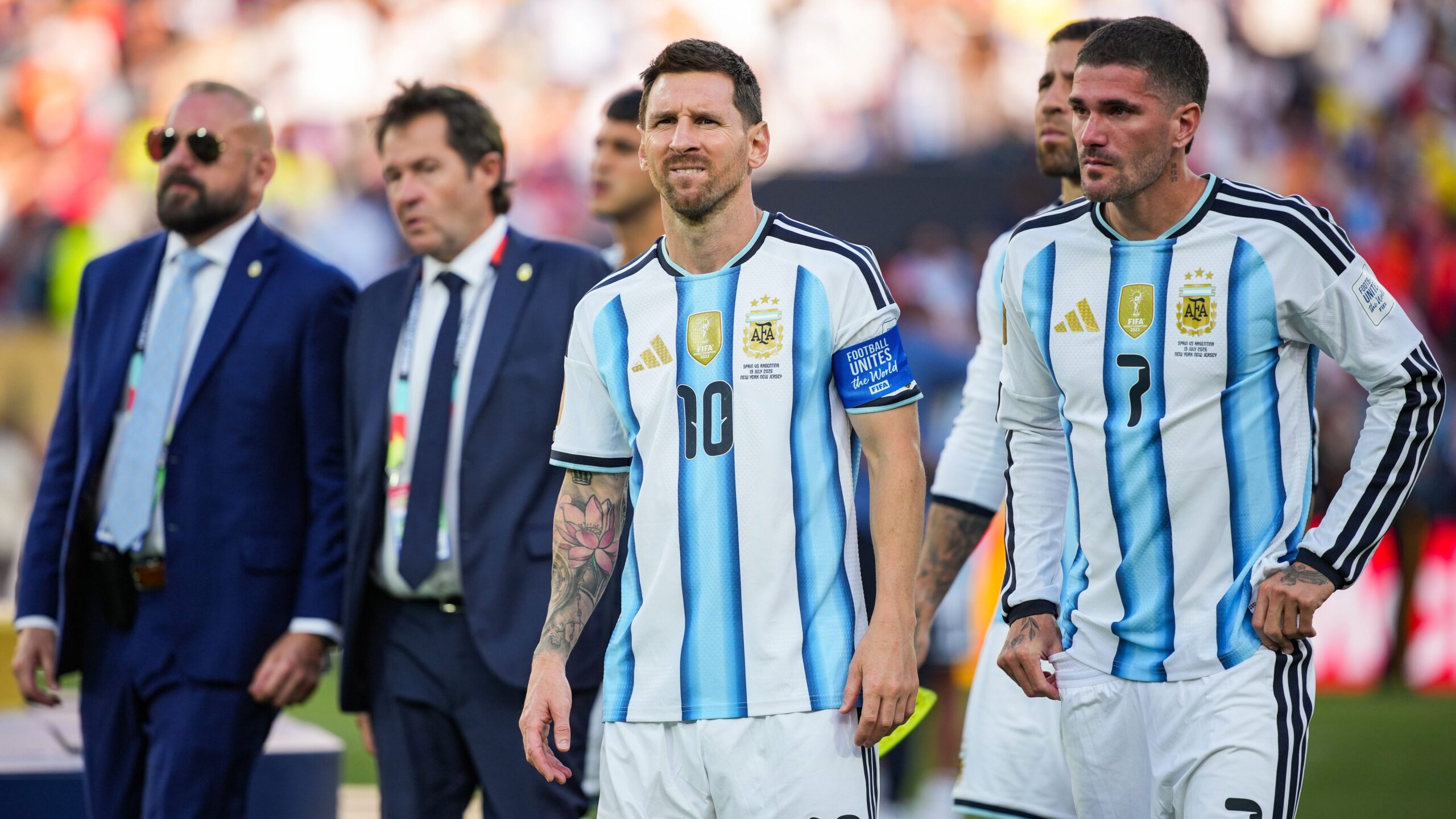 ميسي يهنئ إسبانيا بلقب مونديال 2026 ويؤكد حاجة الأرجنتين لوقت لتجاوز الجراح