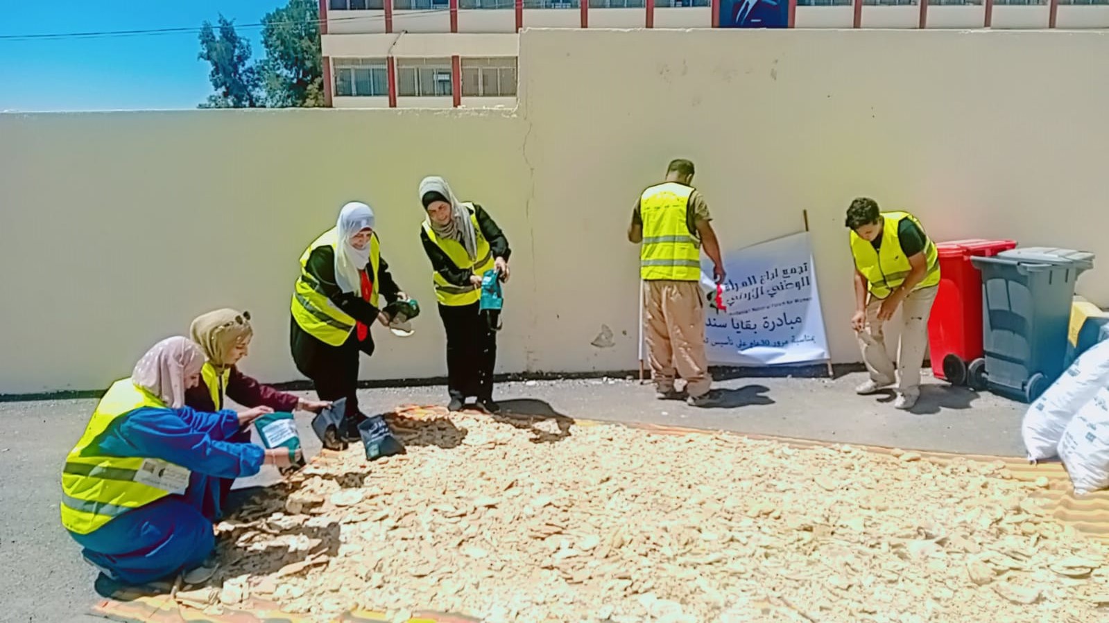 انطلاق مبادرة بقايا سندويشتي في مادبا لمكافحة هدر الطعام وتعزيز قيم التكافل الاجتماعي بين الطلاب