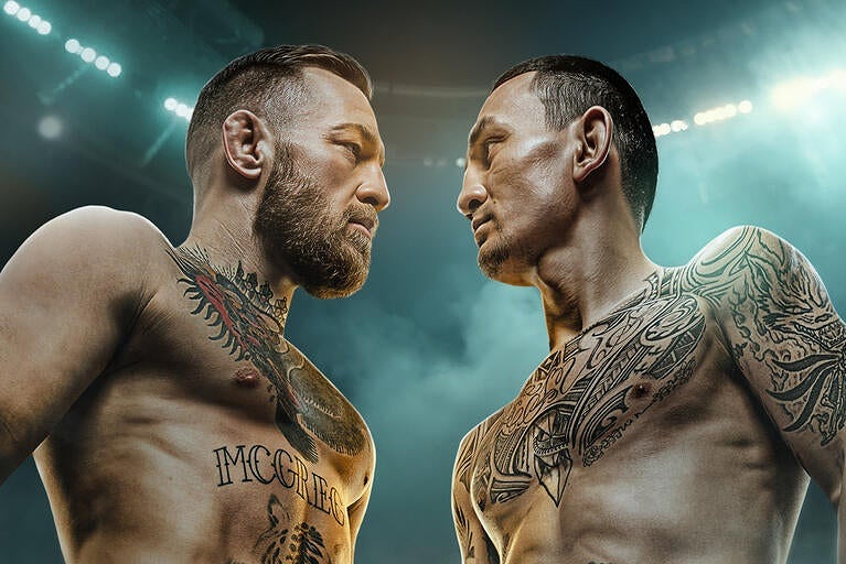 موعد نزال كونور ماكغريغور وماكس هولواي والقنوات الناقلة لبطولة UFC 329