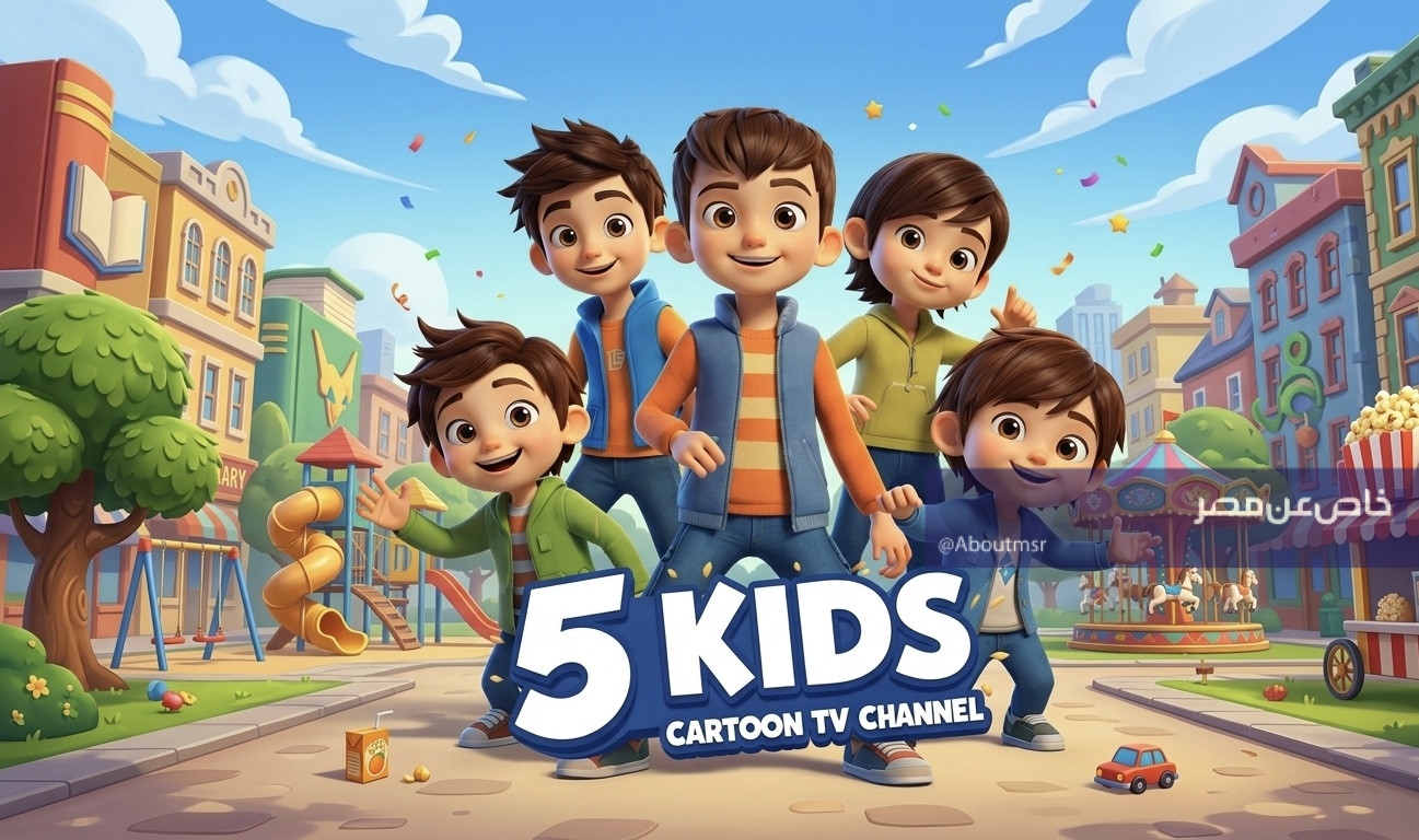 تردد قناة 5 Kids بجودة HD لمتابعة أقوى الأفلام الكرتونية المدبلجة والمترجمة