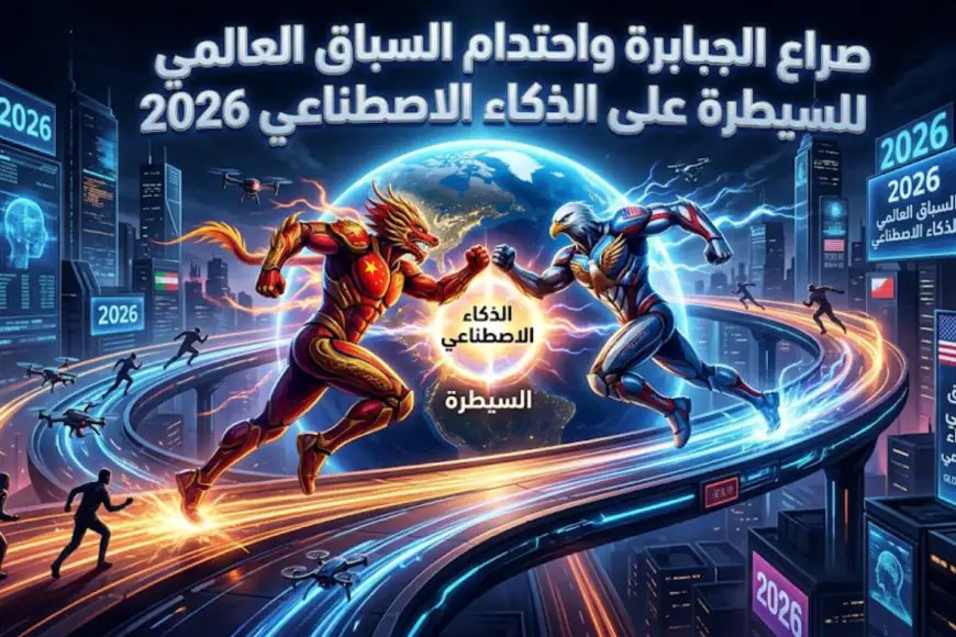 صراع القوى الكبرى للسيطرة على مستقبل الذكاء الاصطناعي 2026