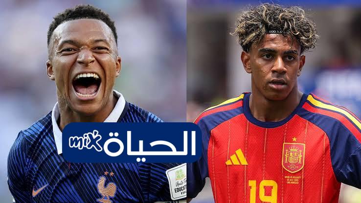 القنوات الناقلة لقمة فرنسا وإسبانيا في نصف نهائي مونديال 2026