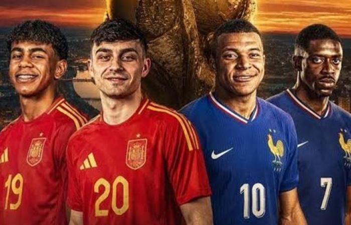 فرنسا وإسبانيا في صدام ناري بنصف نهائي كأس العالم الليلة
