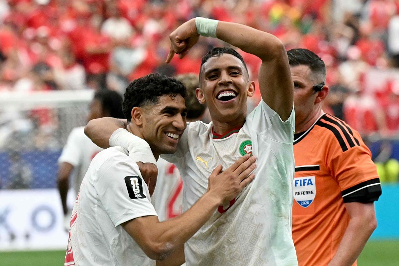 أرقام تاريخية للمغرب ونجومه حكيمي ودياز وأوناحي بعد التأهل لدور الثمانية في مونديال 2026