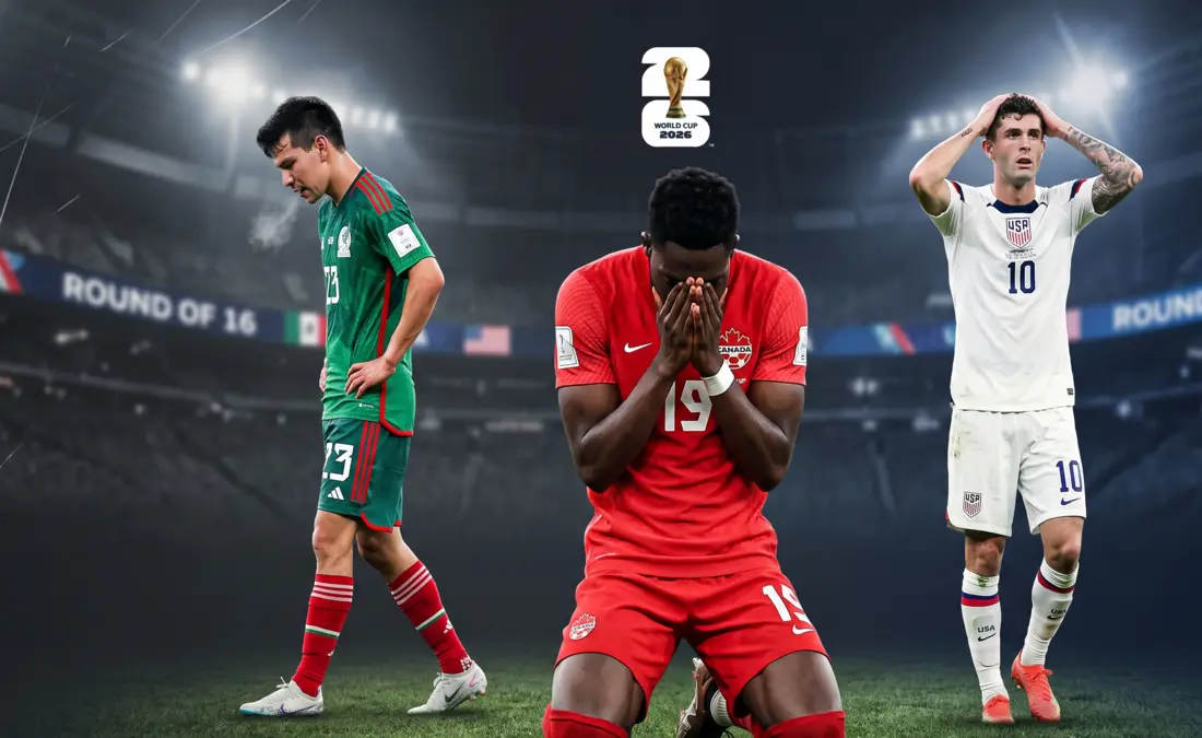 تبخر حلم “أهل الدار”.. لعنة الأرض تطيح بثلاثي ضيافة مونديال 2026 من دور الـ16