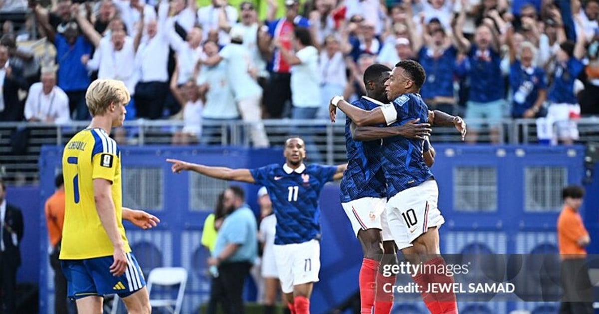 فرنسا تسحق السويد 3-0: ذروة مبابي والمايسترو الجديد مايكل أوليس.