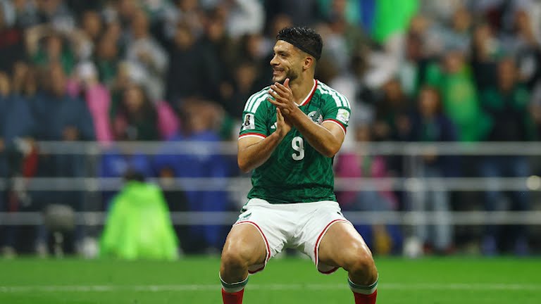 كأس العالم 2026.. راؤول خيمينيز يسجل الهدف الثاني لـ المكسيك أمام إنجلترا 2-3