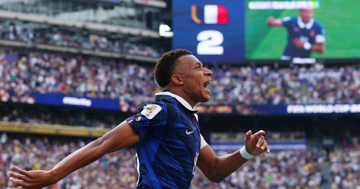 كأس العالم 2026، فرنسا 3-0 السويد: مبابي يسجل هدفين، ويقترب من رقم ميسي القياسي.