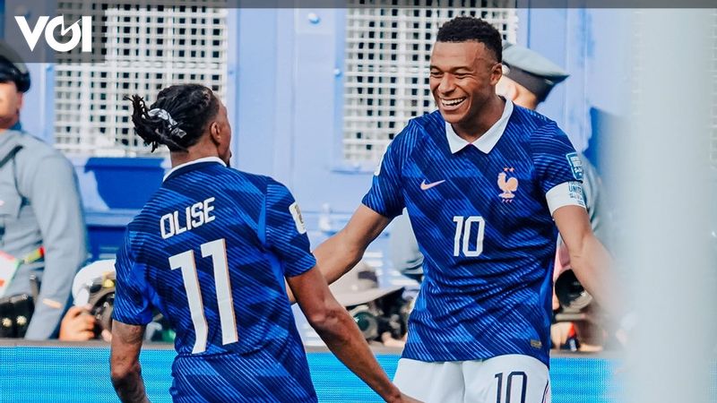 مببي يحطم الرقم القياسي لأكبر عدد من الأهداف في كأس العالم عندما هزم فرنسا السويد