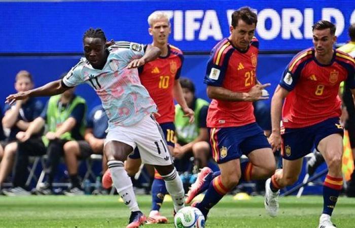 ملخص مباراة إسبانيا ضد بلجيكا في كأس العالم (فيديو)