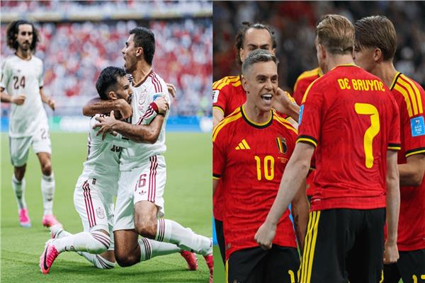 موعد مباراة إسبانيا وبلجيكا في ربع نهائي كأس العالم والقنوات الناقلة