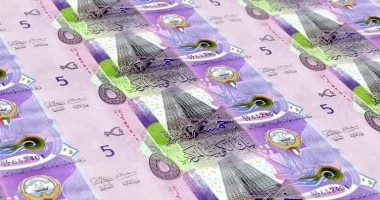 سعر الدينار الكويتي مقابل الجنيه المصري اليوم الإثنين 17 أغسطس 2026
