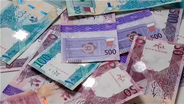 تراجع سعر الريال القطري أمام الجنيه في البنوك الرئيسية اليوم السبت