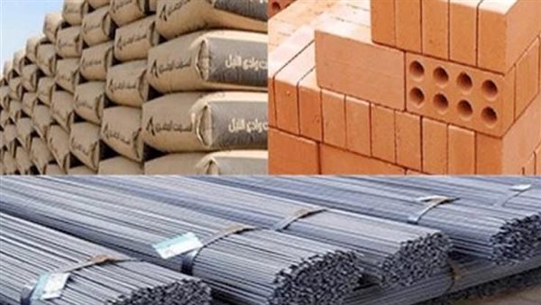 أسعار مواد البناء في الأسواق المحلية اليوم الإثنين