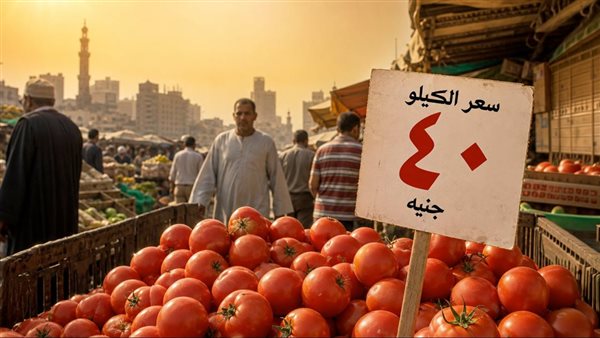 ارتفاع درجات الحرارة يرفع أسعار الطماطم ويتوقع وصولها إلى 40 جنيه للكيلو في سبتمبر