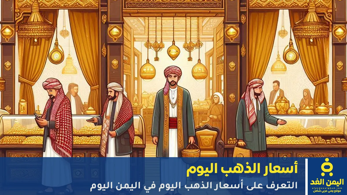 تباين ملحوظ في أسعار الذهب بين صنعاء وعدن اليوم السبت 15 أغسطس 2026