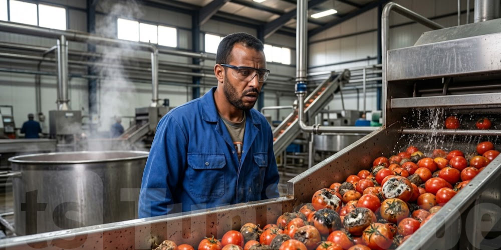 فضيحة داخل مصنع الطماطم المعجونة تكشف عن مشاكل خطيرة تؤثر على جودة المنتج